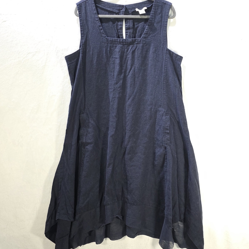 Womens Cynthia Rowley Dark Blue Tank Dress Size 1X
